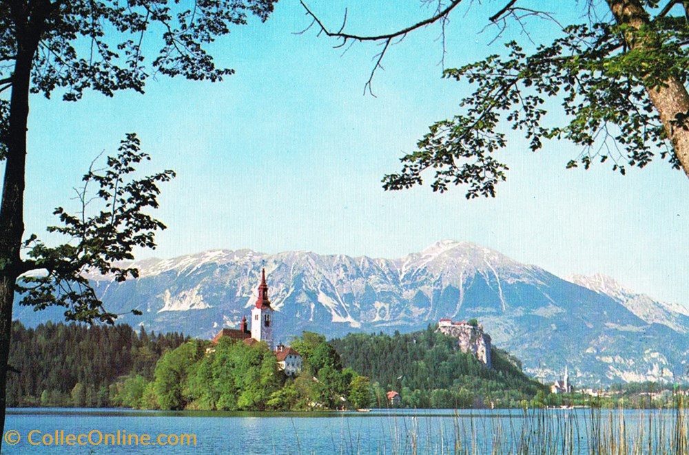 Slovénie-Bled cartes postales slovenie bled