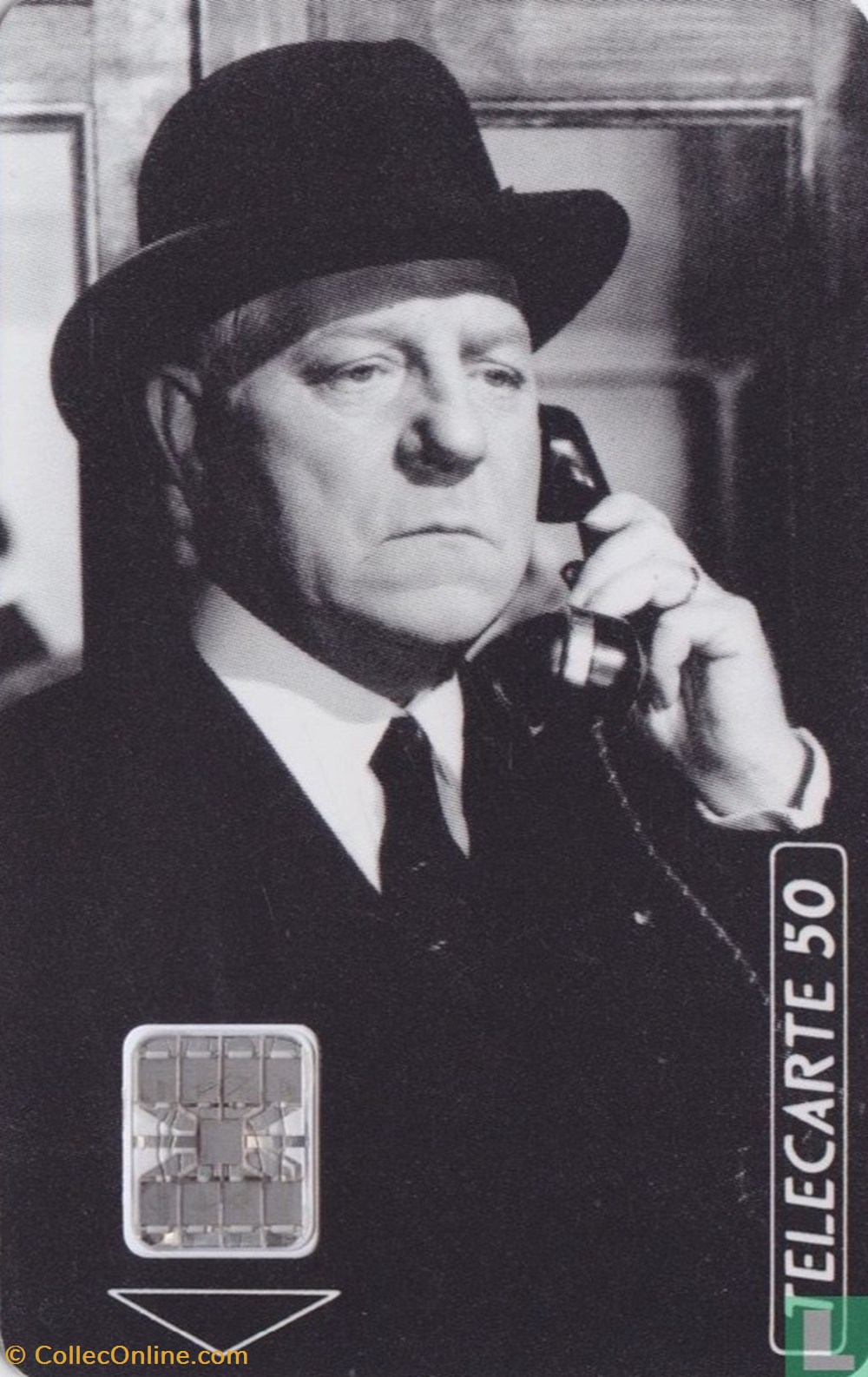 divers telecartes cartes telephoniques france jean gabin schlumberger 07 1 1992
