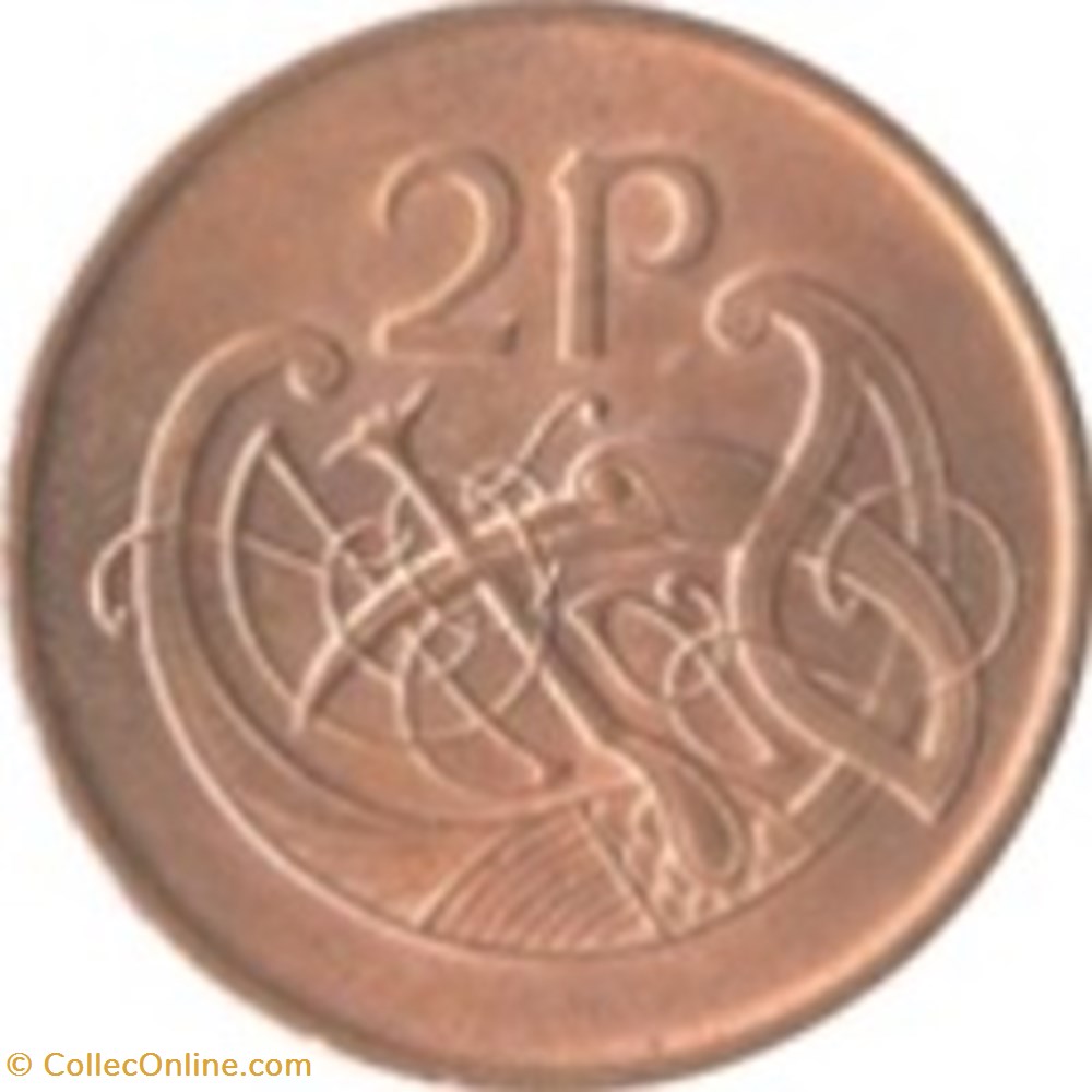 2 Pence Eire 1971 monnaies monde irlande 2 pence eire 1971