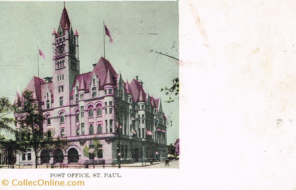 Etats Unis- Minnessota -Saint Paul-Post Office cartes postales etats unis minnessota saint paul post office