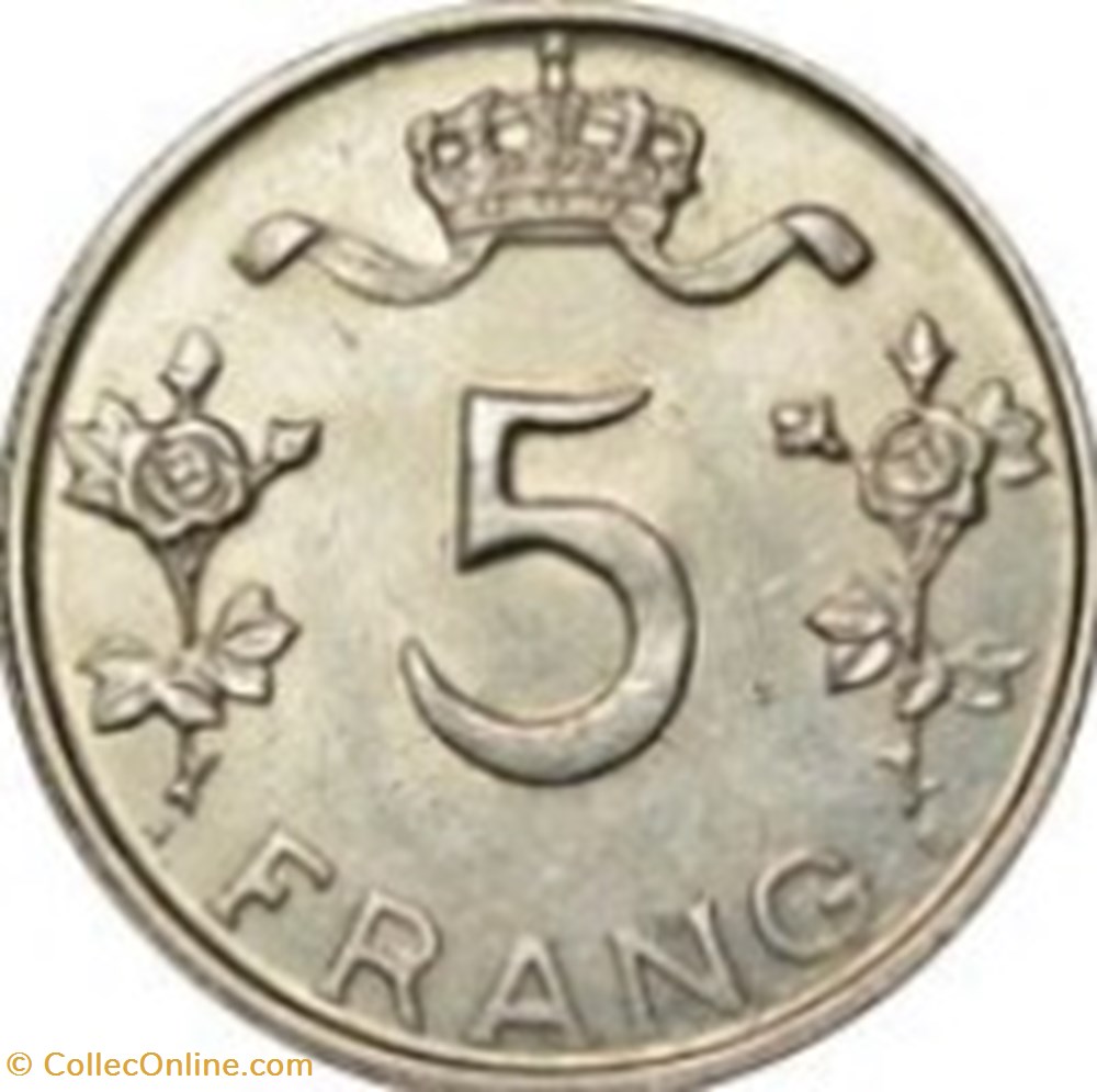5 Francs Duché du Luxembourg 1949 (charlotte) monnaies monde 5 francs duche du luxembourg 1949 charlotte