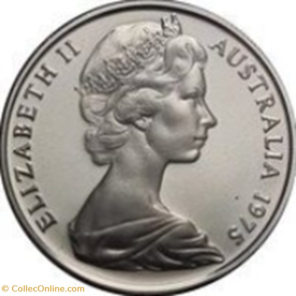 Australie-10 cents Elizabeth II 2e effigie 1968 monnaies monde australie 10 cents elizabeth ii 2e effigie 1968