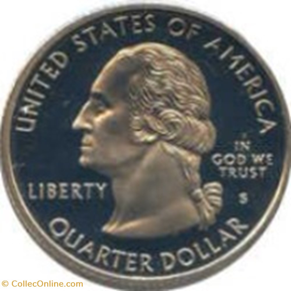 Etats Unis-¼ Dollar "Quarter Connecticut" 1999 D monnaies monde etats unis dollar quarter connecticut 1999 d