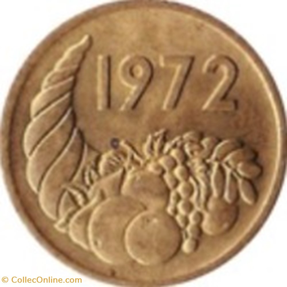 monnaies monde 20 centimes algerie 1972