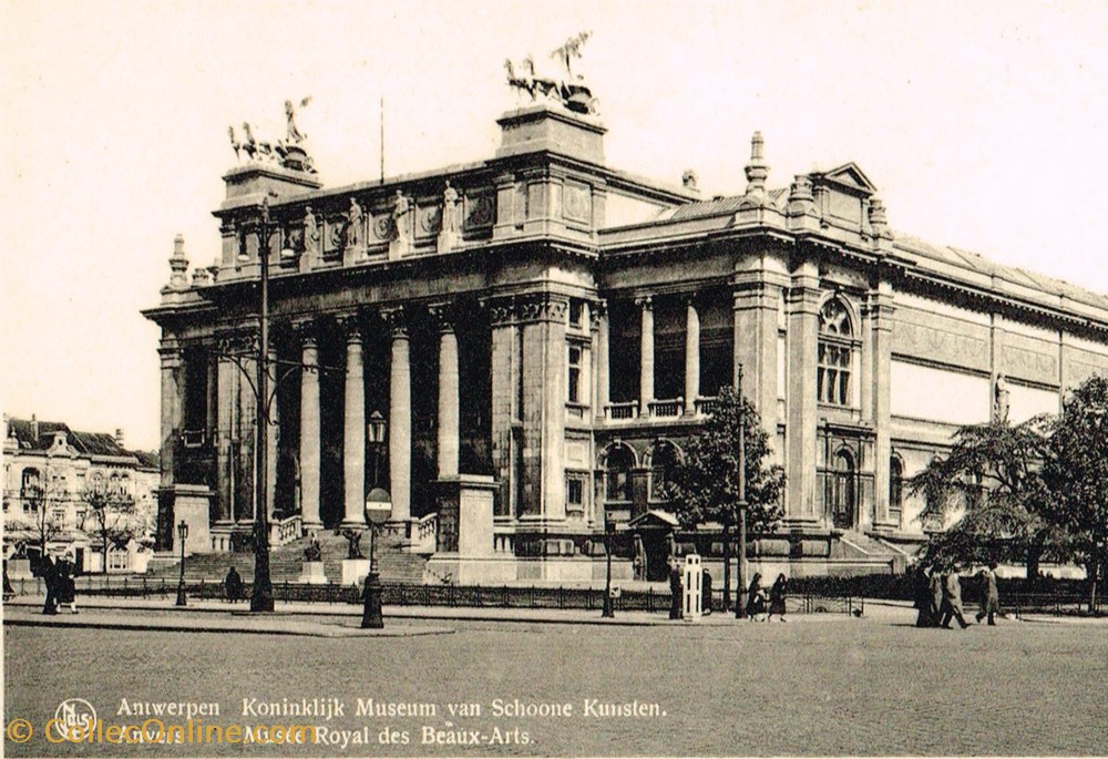 cartes postales belgique anvers muse royal des beaux arts