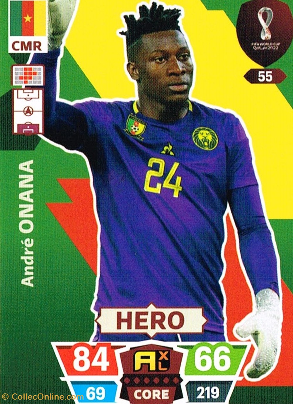 Cameroun-Coupe du Monde Qatar 2022-N°55 sport olympisme sports collectifs basketball cameroun coupe du monde qatar 2022 n 55