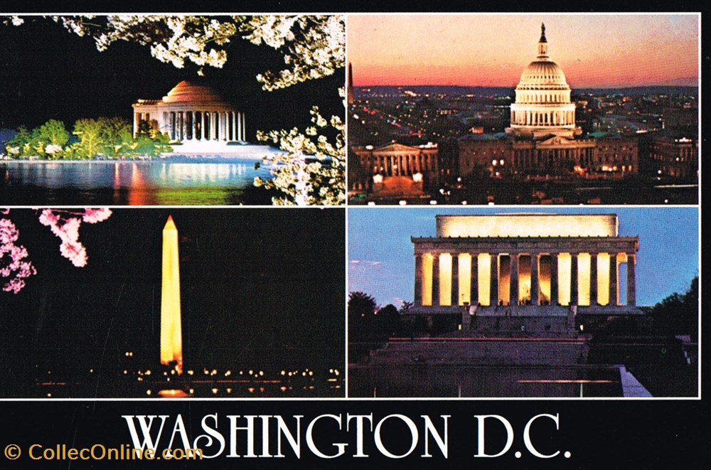 Etats-Unis-Washington cartes postales etats unis washington