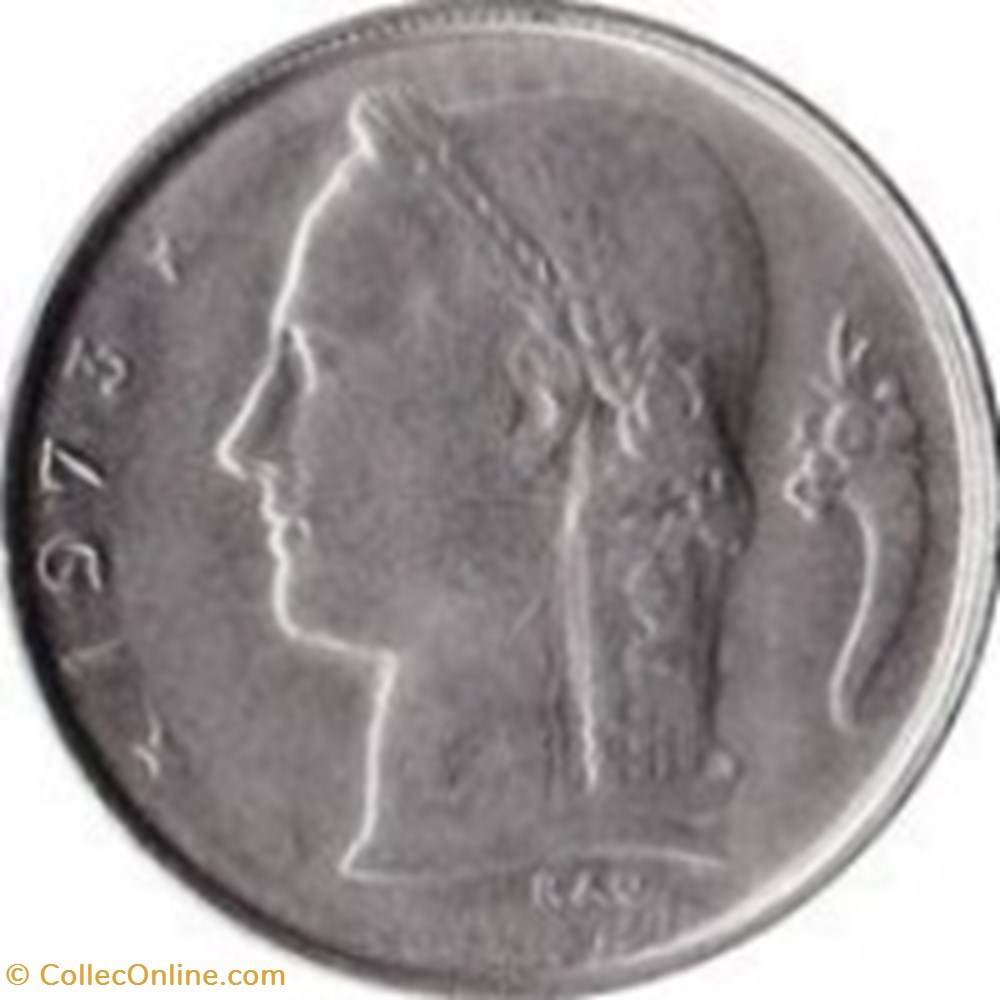 1 Franc Belgique (Français) 1955 monnaies monde 1 franc belgique francais 1955
