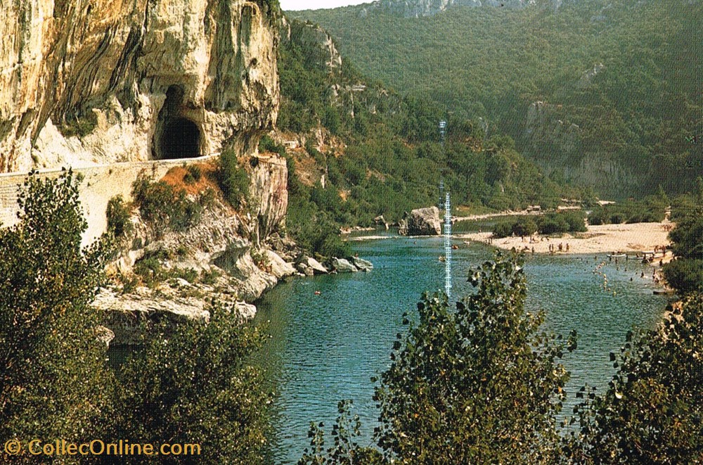 France-Ardèche-Pont d'Arc cartes postales france ardeche pont arc