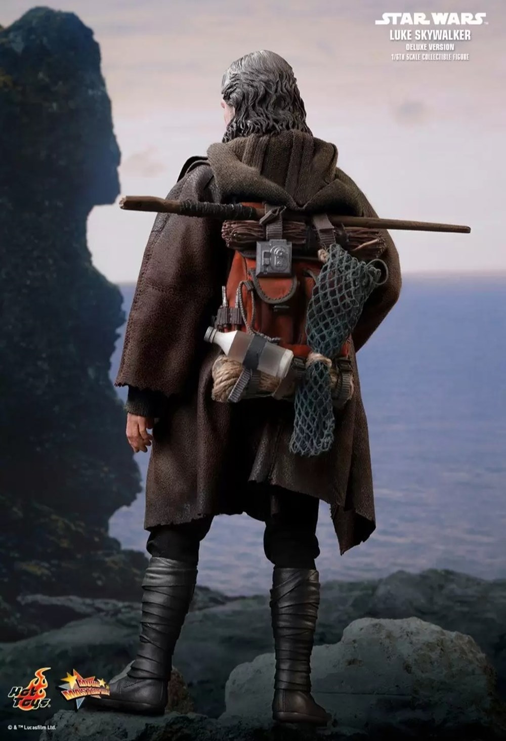 Star Wars-Episode 8 : The Last Jedi-Luc Skywalker-MMS458-Deluxe 2 figurines cinema star wars episode 8 the last jedi luc skywalker mms458 deluxe