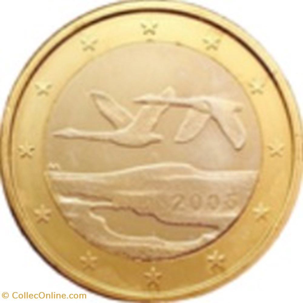 1 Euro-Finlande 2001 monnaies 1 euro finlande 2001
