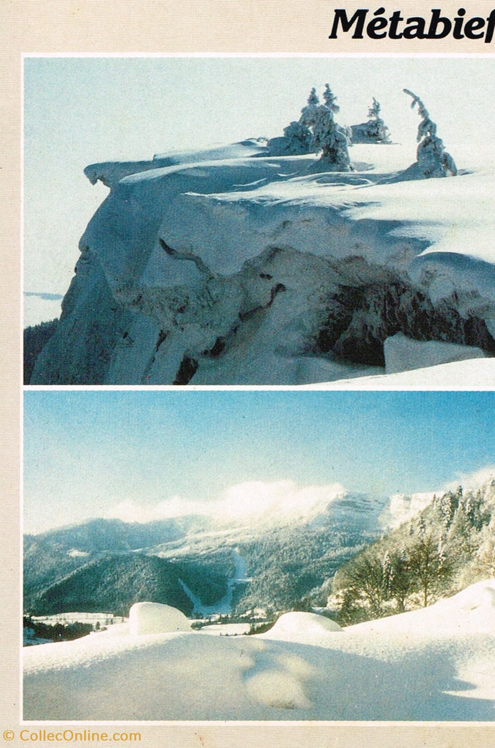 cartes postales france doubs metabief