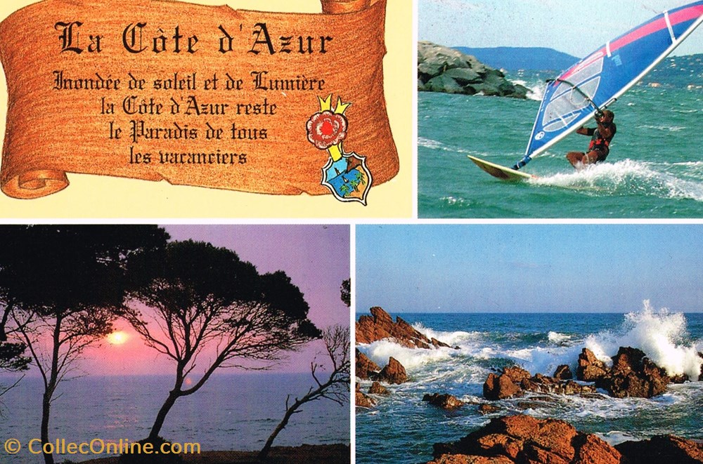 France-Var-La côte d'Azur cartes postales france var la cote azur