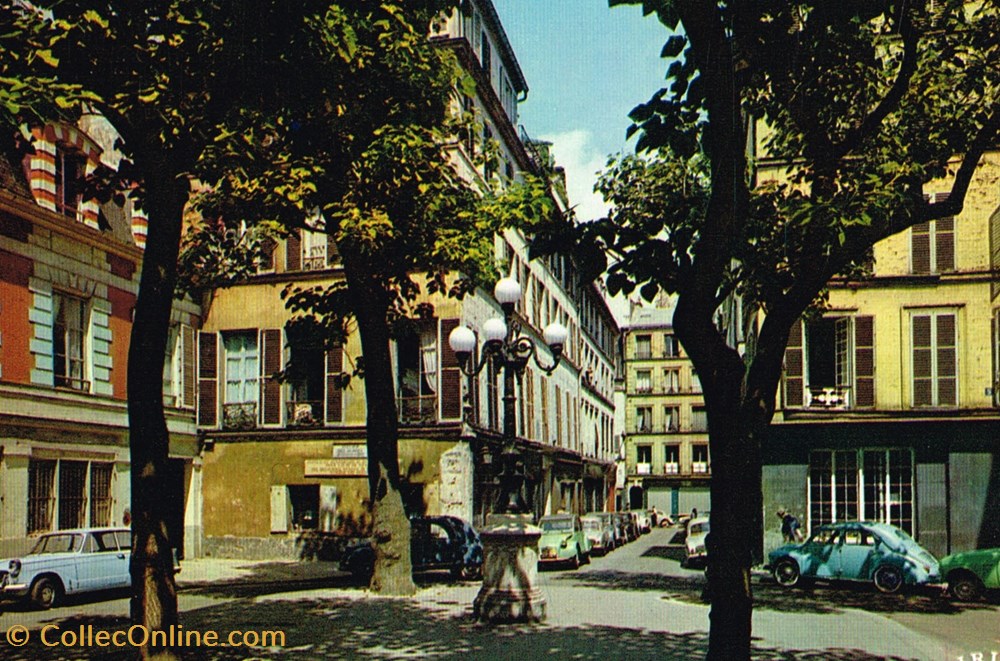 cartes postales france paris place furstenberg