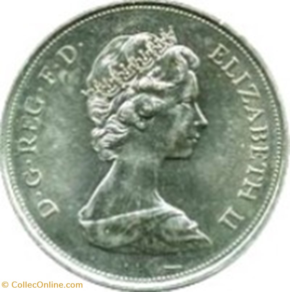 25 nouveaux pence Noces d'argent Angleterre 1972 monnaies monde royaume uni 25 nouveaux pence noces argent angleterre 1972
