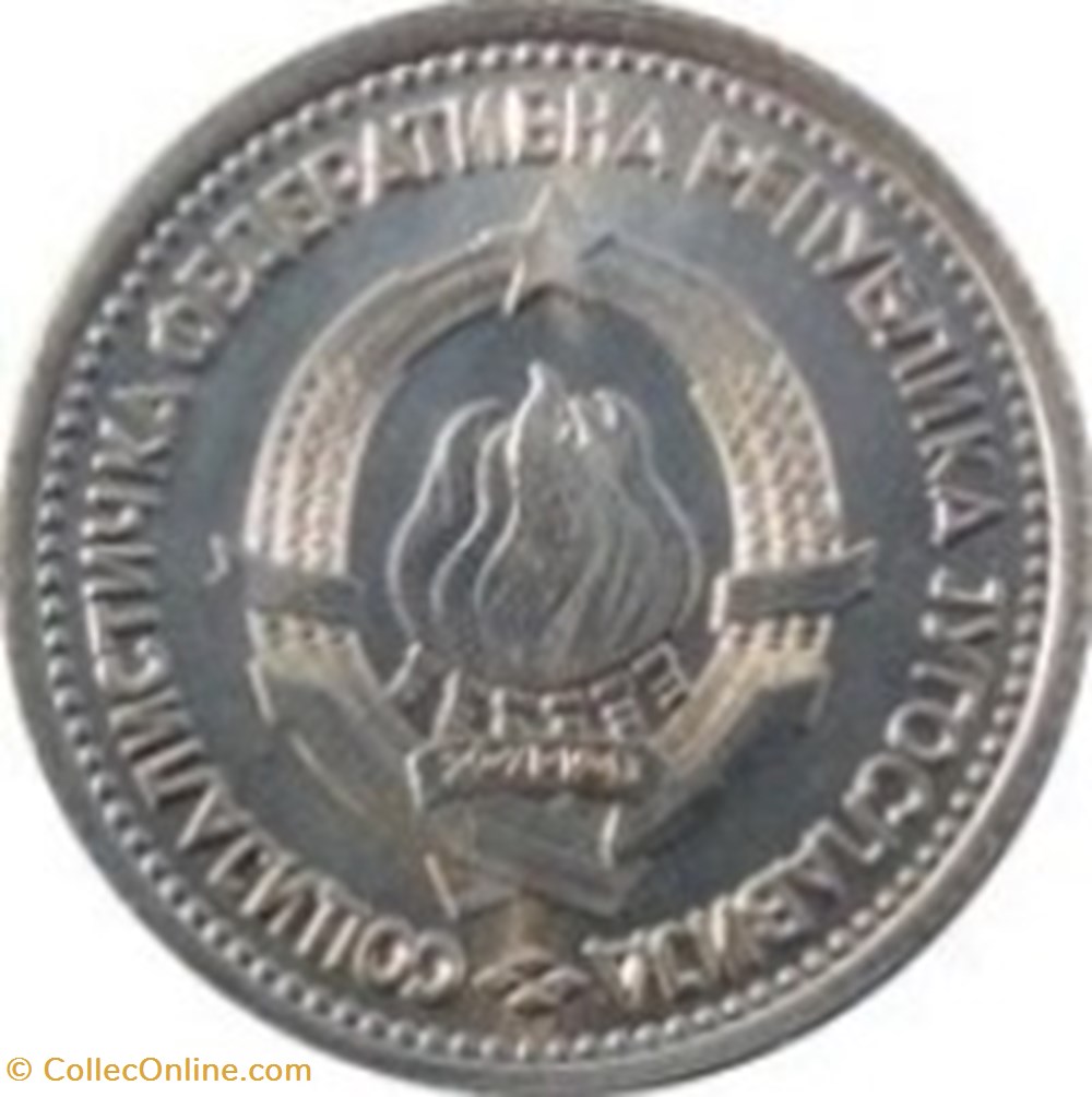 1 Dinar Yougoslavie 1965 monnaies monde 1 dinar yougoslavie 1965