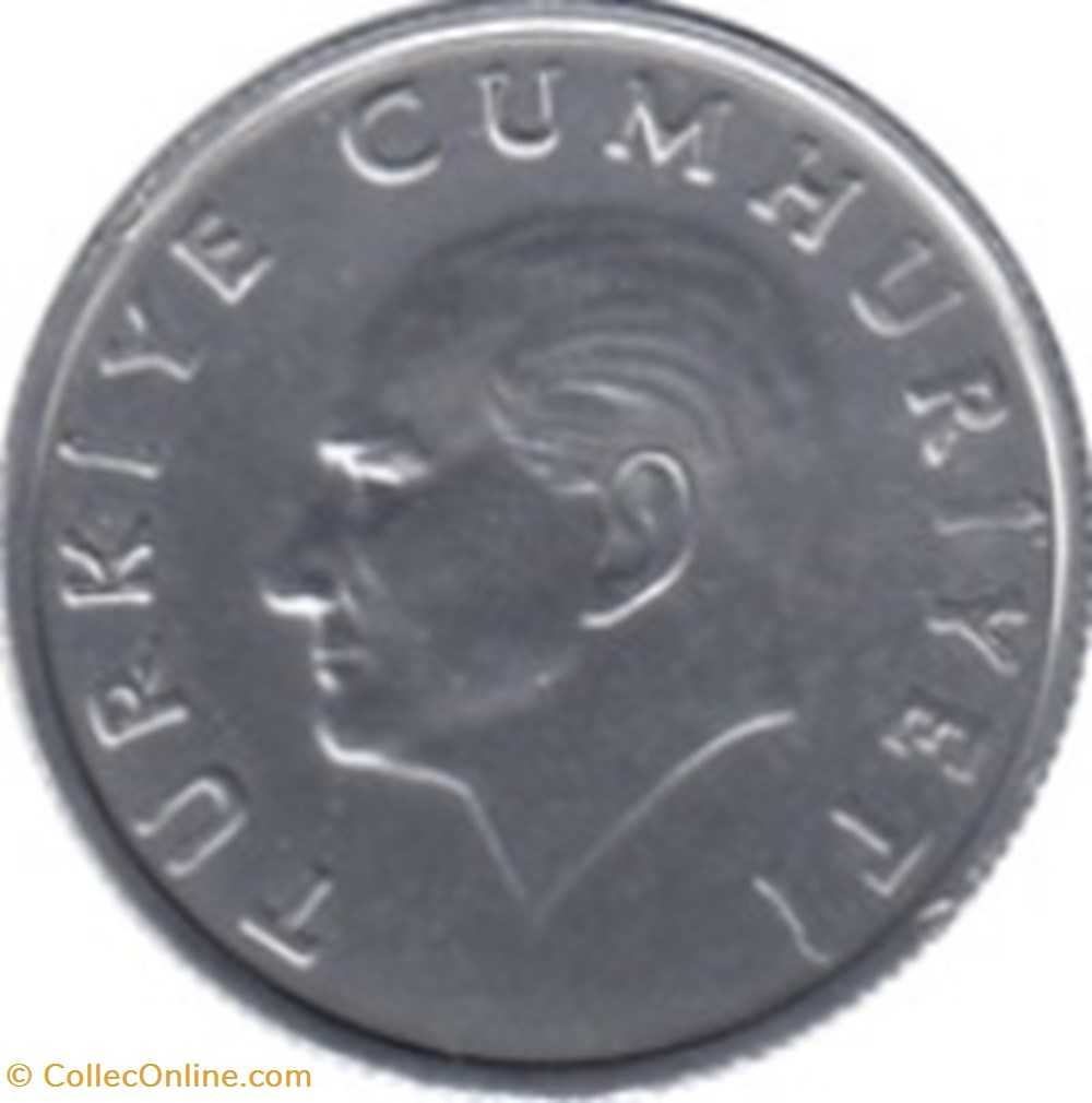 monnaies monde 10 lira turquie 1988
