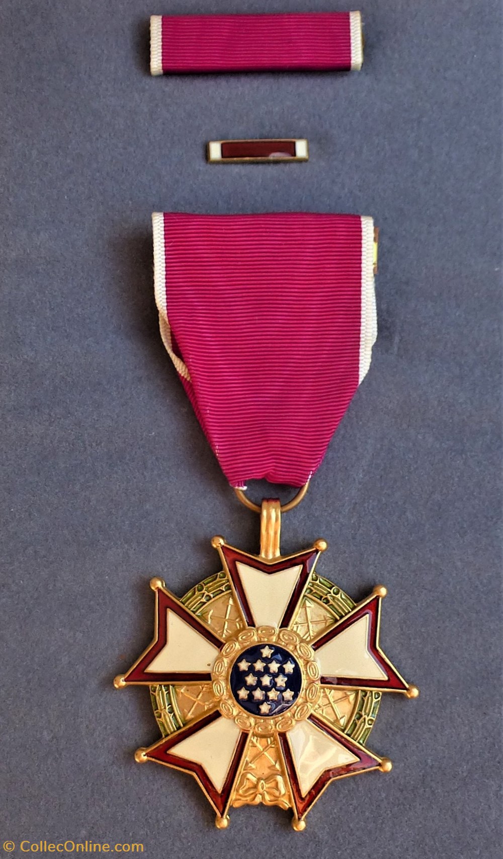 militaria medailles insignes etats unis legion of merit grade de legionnaire