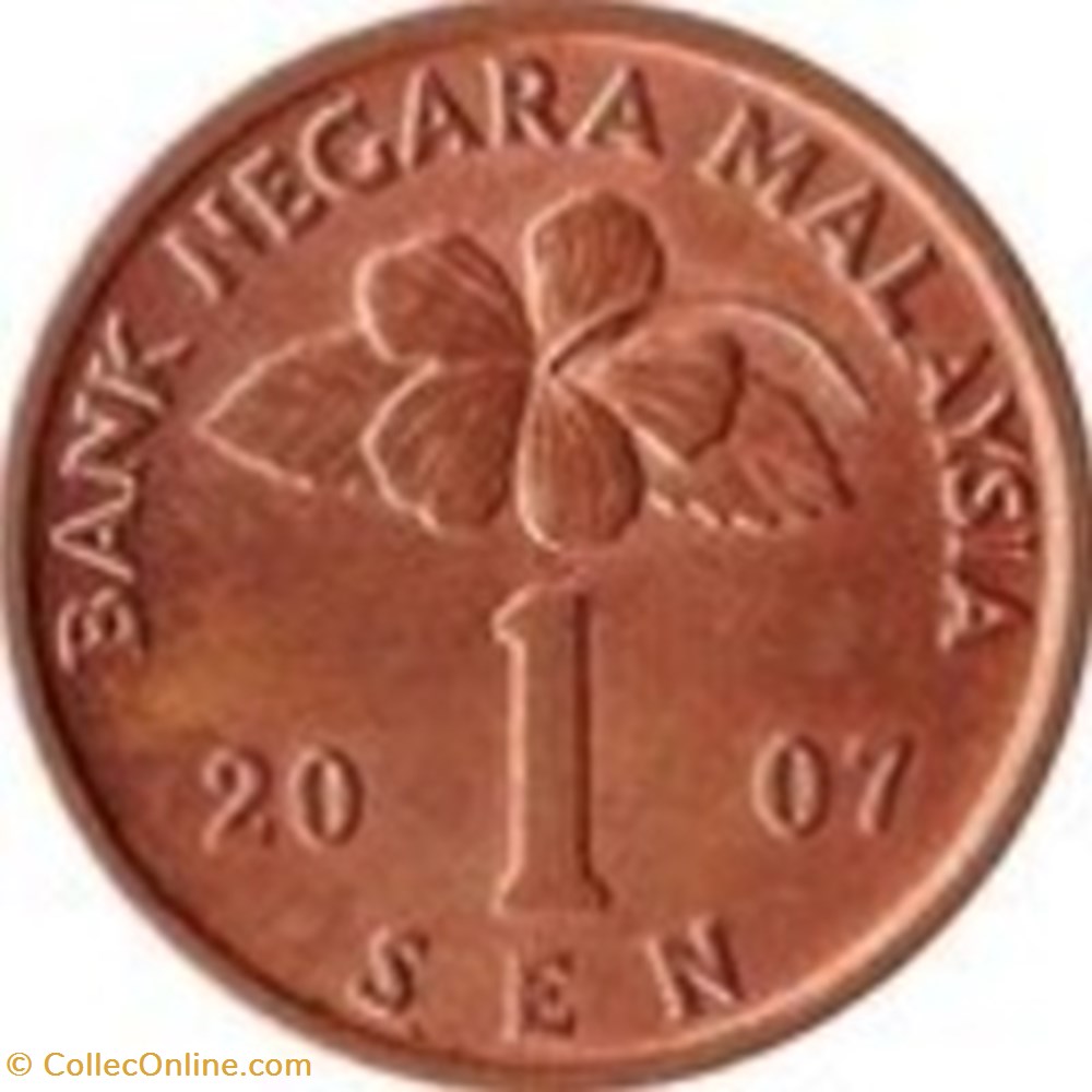 1 sen Malaisie 1995 monnaies monde 1 sen malaisie 1995