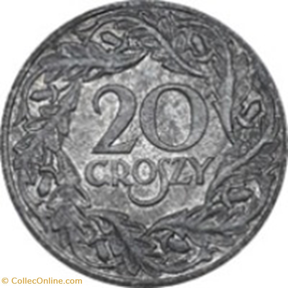 20 groszy Pologne 1923 monnaies monde 20 groszy pologne 1923