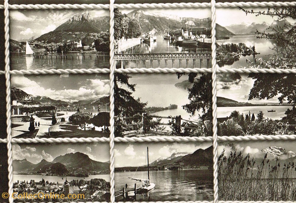 France-Haute Savoie-Lac d'Annecy cartes postales france haute savoie lac annecy