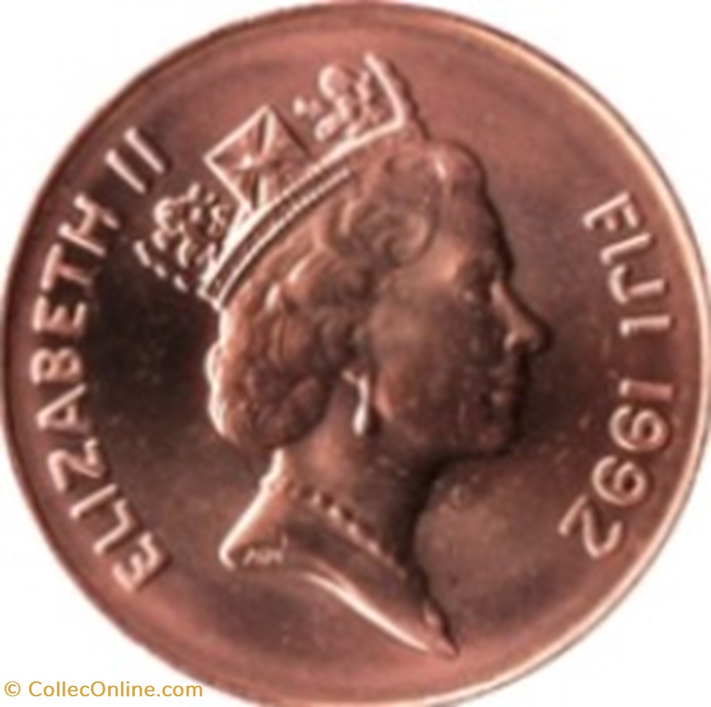 2 Cents Fidji 1992 monnaies monde iles 2 cents fidji 1992