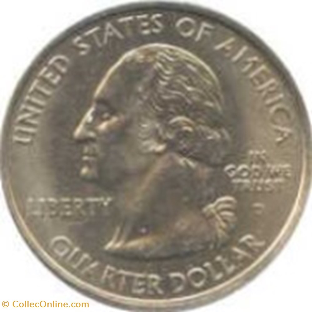Etats Unis-¼ Dollar "Quarter New York" 2001 P monnaies monde etats unis dollar quarter new york 2001 p