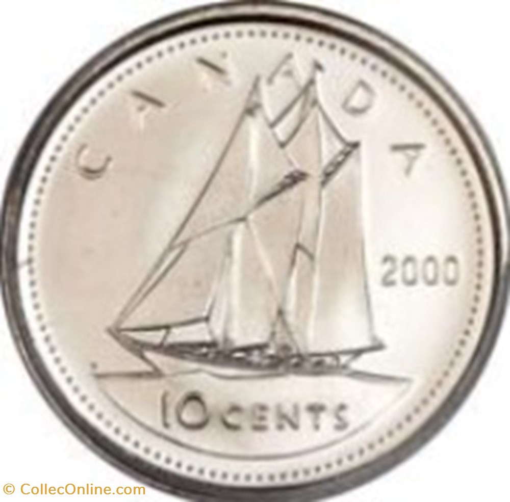 10 cents - Élisabeth II Canada 2001 monnaies monde 10 cents elisabeth ii canada 2001
