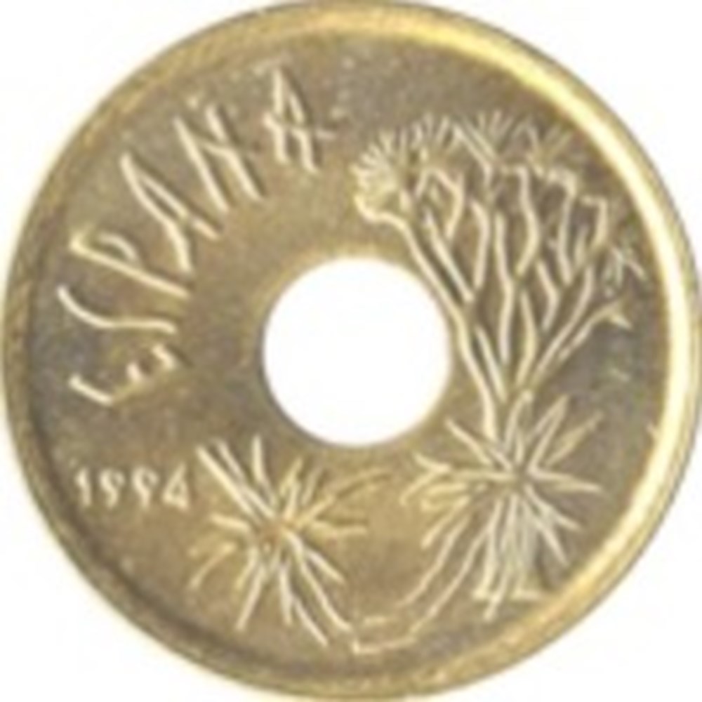monnaies monde 25 pesetas espagne 1994