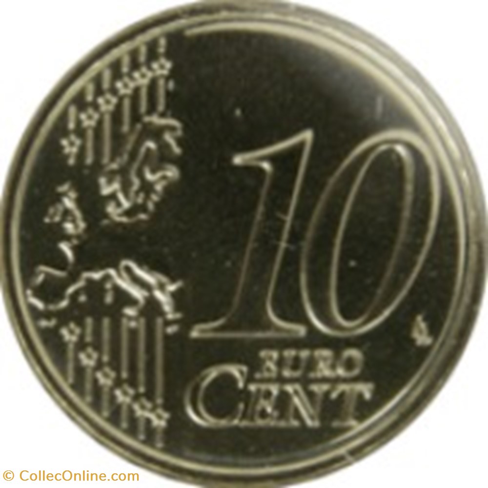 10 Cent Euro-Portugal 2024 monnaies 10 cent euro portugal 2024