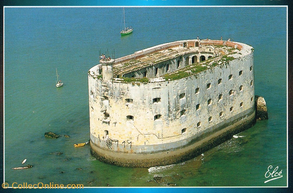 cartes postales france charente martime le fort boyard