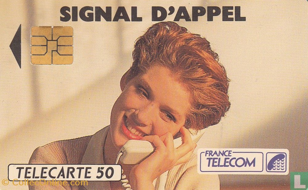 France- Signal d'Appel- Solaïque 03 (1990) divers telecartes cartes telephoniques france signal appel solaique 03 1990