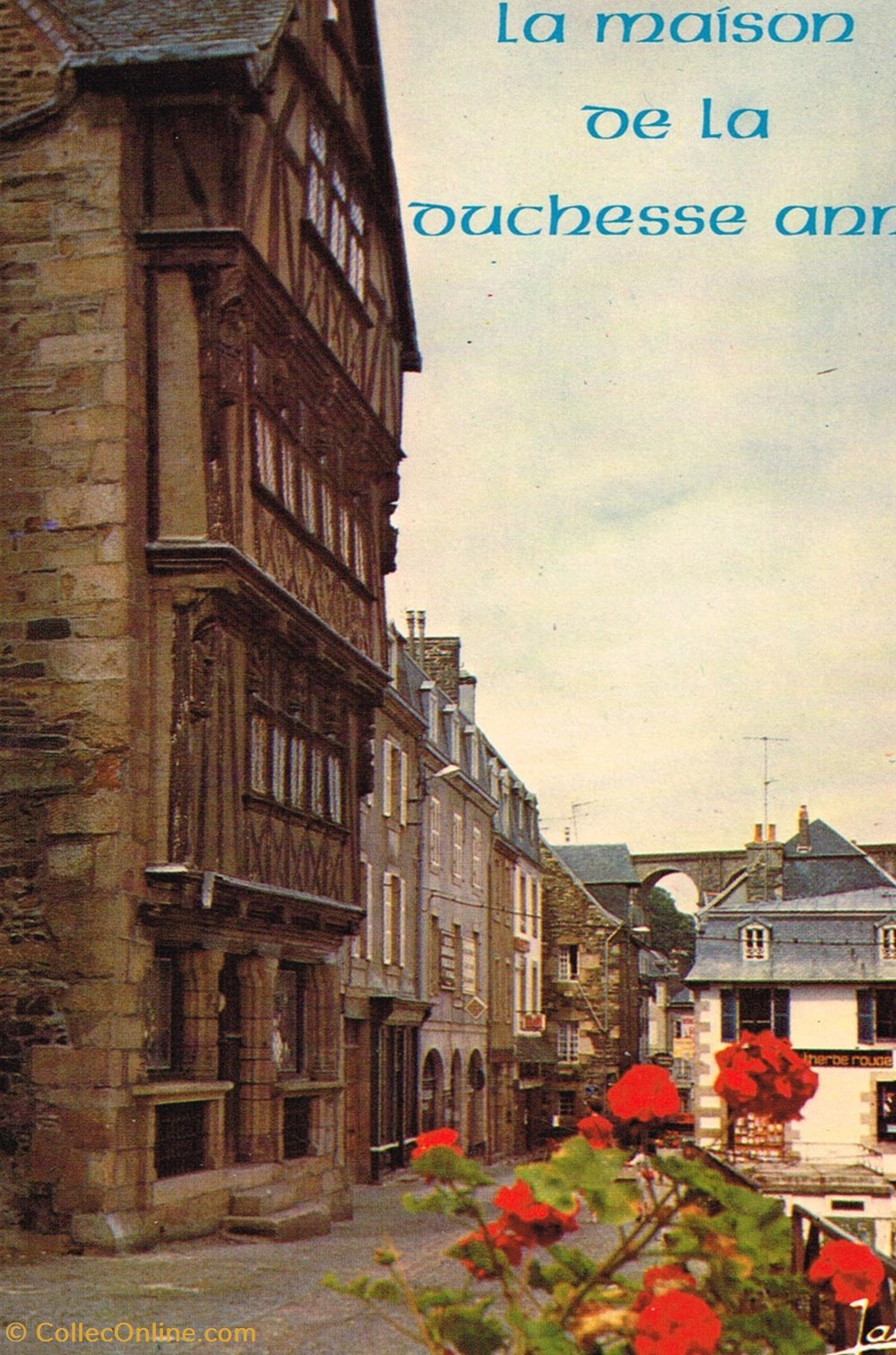 cartes postales france finistere morlaix maison de la duchesse annne