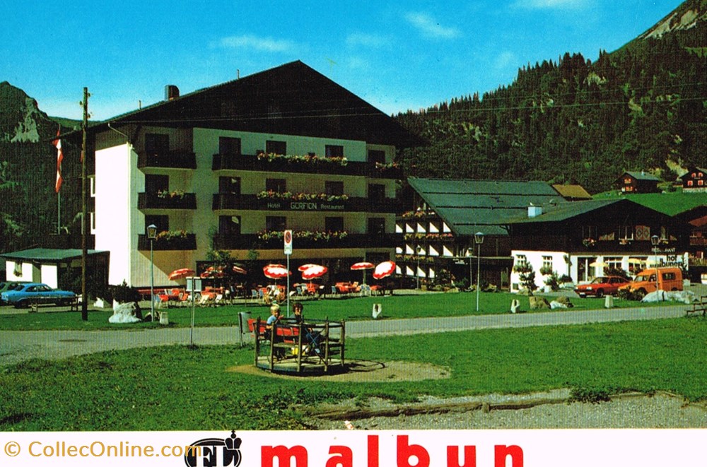 Liechtenstein-Malbun-Hôtel Gorfion cartes postales liechtenstein malbun hotel gorfion