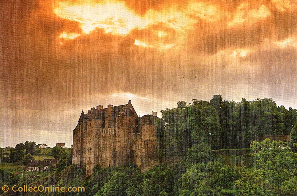 cartes postales france haute vienne boussac le chateau