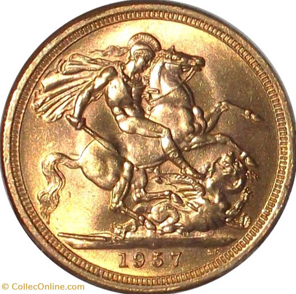 Angleterre-1 Souverain Elizabeth II 1965 monnaies monde royaume uni angleterre 1 souverain elizabeth ii 1965