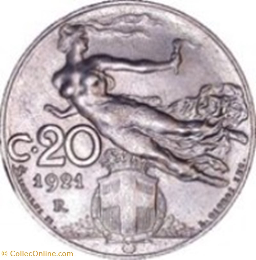 monnaies monde 20 cent italie 1910