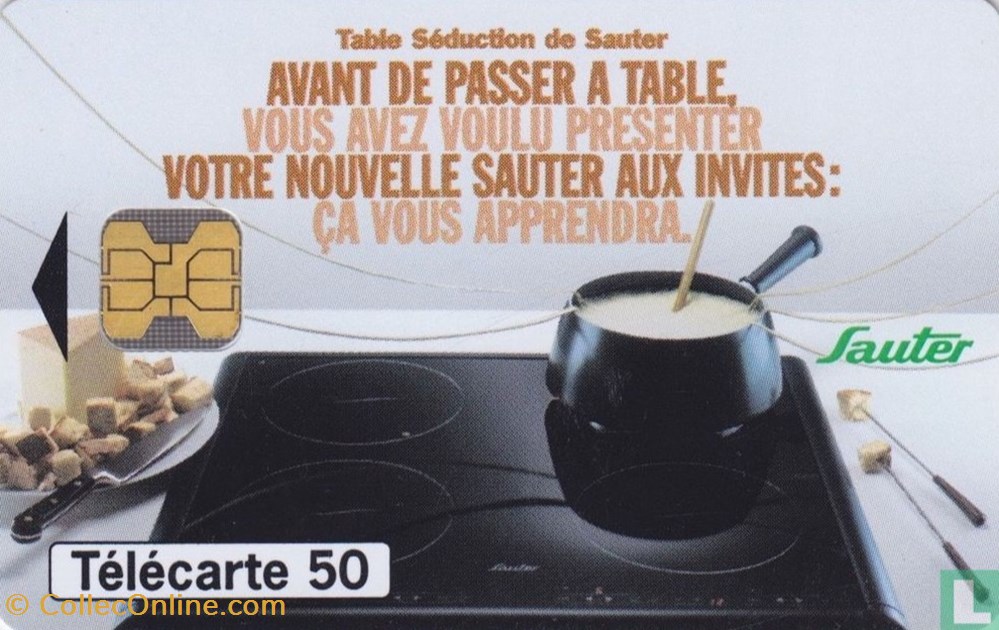 divers telecartes cartes telephoniques france sauter oberthur 01 1992