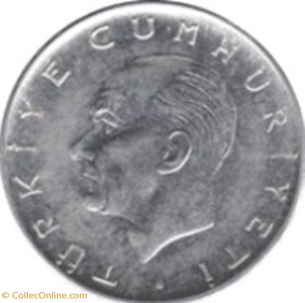1 Lira Turquie 1973 monnaies monde 1 lira turquie 1973