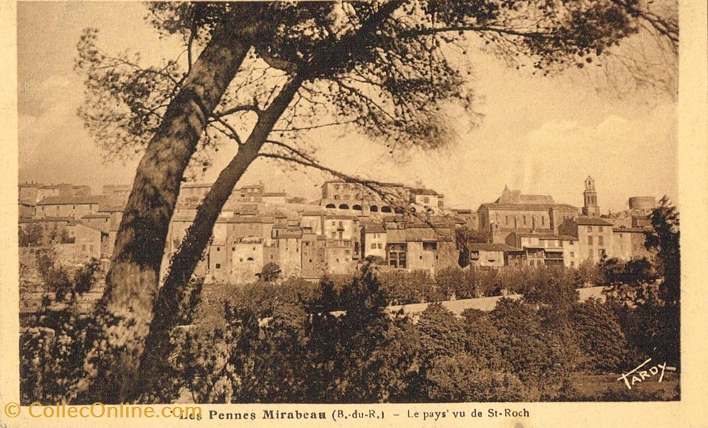 France-Bouches du Rhône- Les Pennes Mirabeau-St Roch cartes postales france bouches du rhone les pennes mirabeau st roch