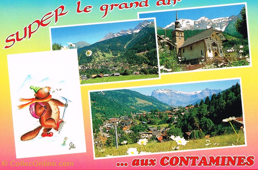 France-Hautes Savoie-Contamines Montjoie cartes postales france hautes savoie contamines montjoie