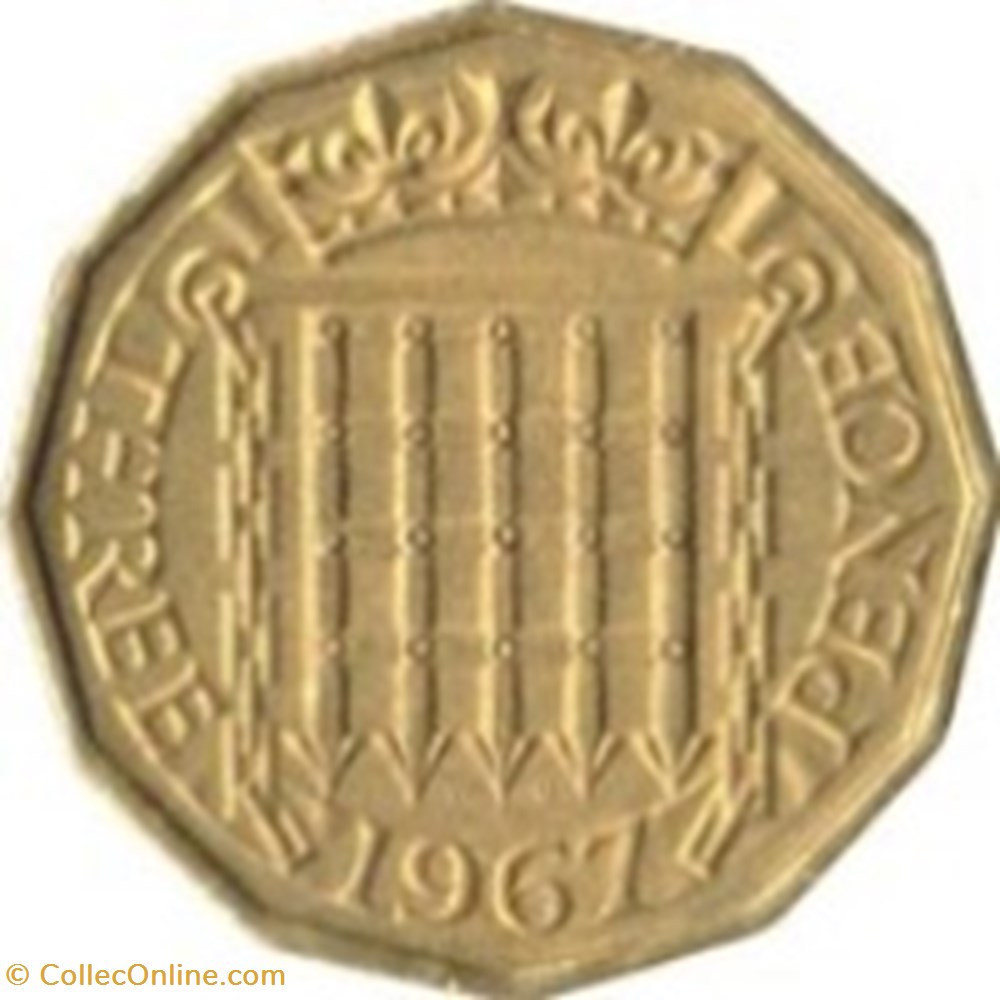3 Pence Elizabeth II 1953 monnaies monde royaume uni 3 pence elizabeth ii 1953