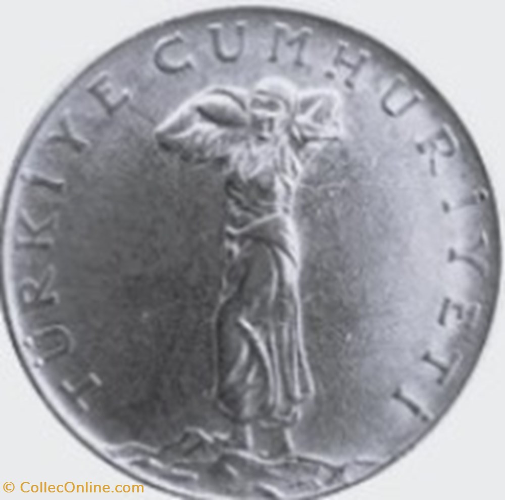 25 kuruş Turquie 1968 monnaies monde 25 kurus turquie 1968
