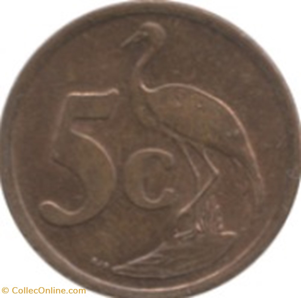 5 cents en tsonga - AFRIKA DZONGA Afrique du Sud 2003 monnaies monde 5 cents en tsonga afrika dzonga afrique du sud 2003