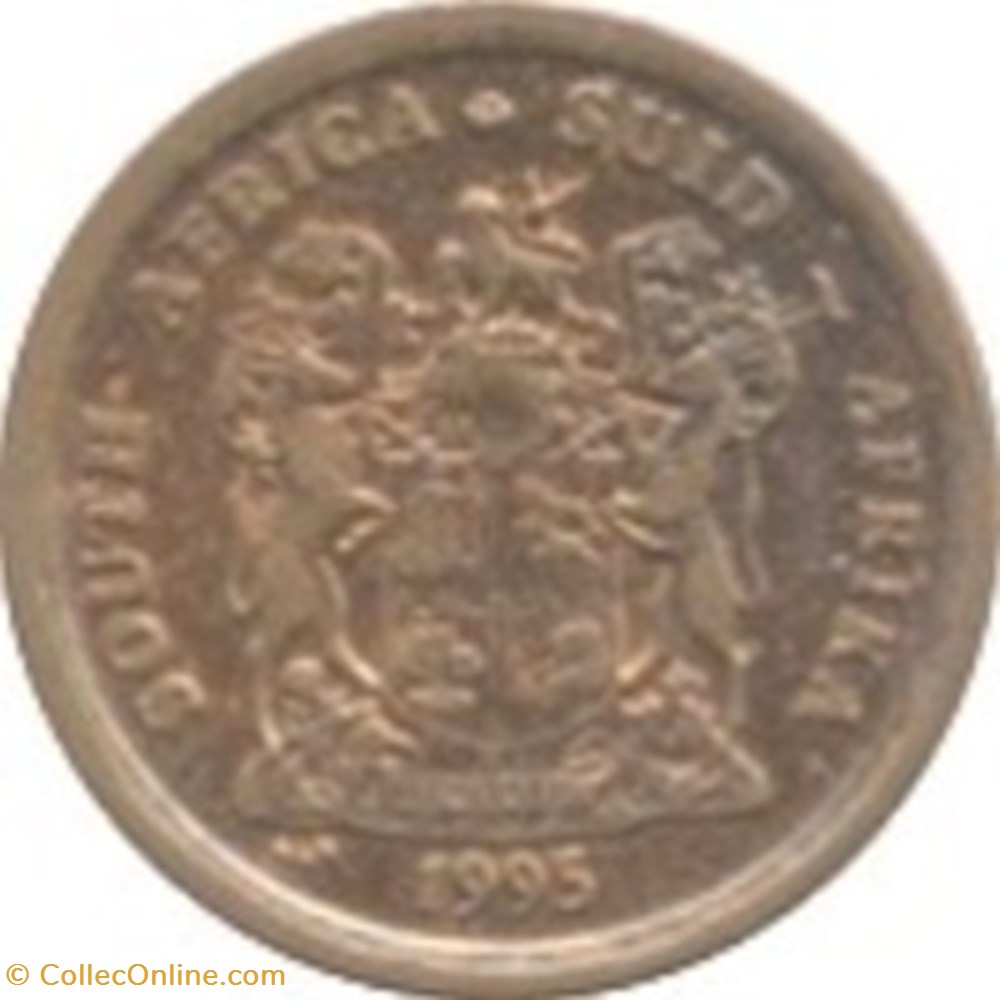1 cent Afrique du Sud 1993 monnaies monde 1 cent afrique du sud 1993