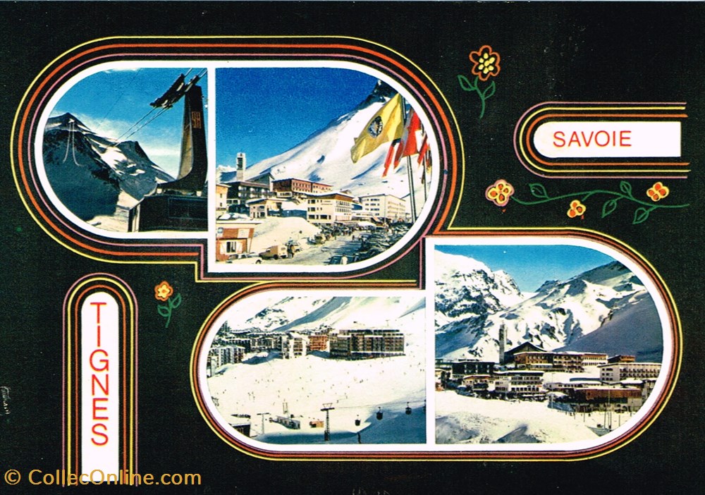 France-Savoie-Station du lac de Tigne cartes postales france savoie station du lac de tigne