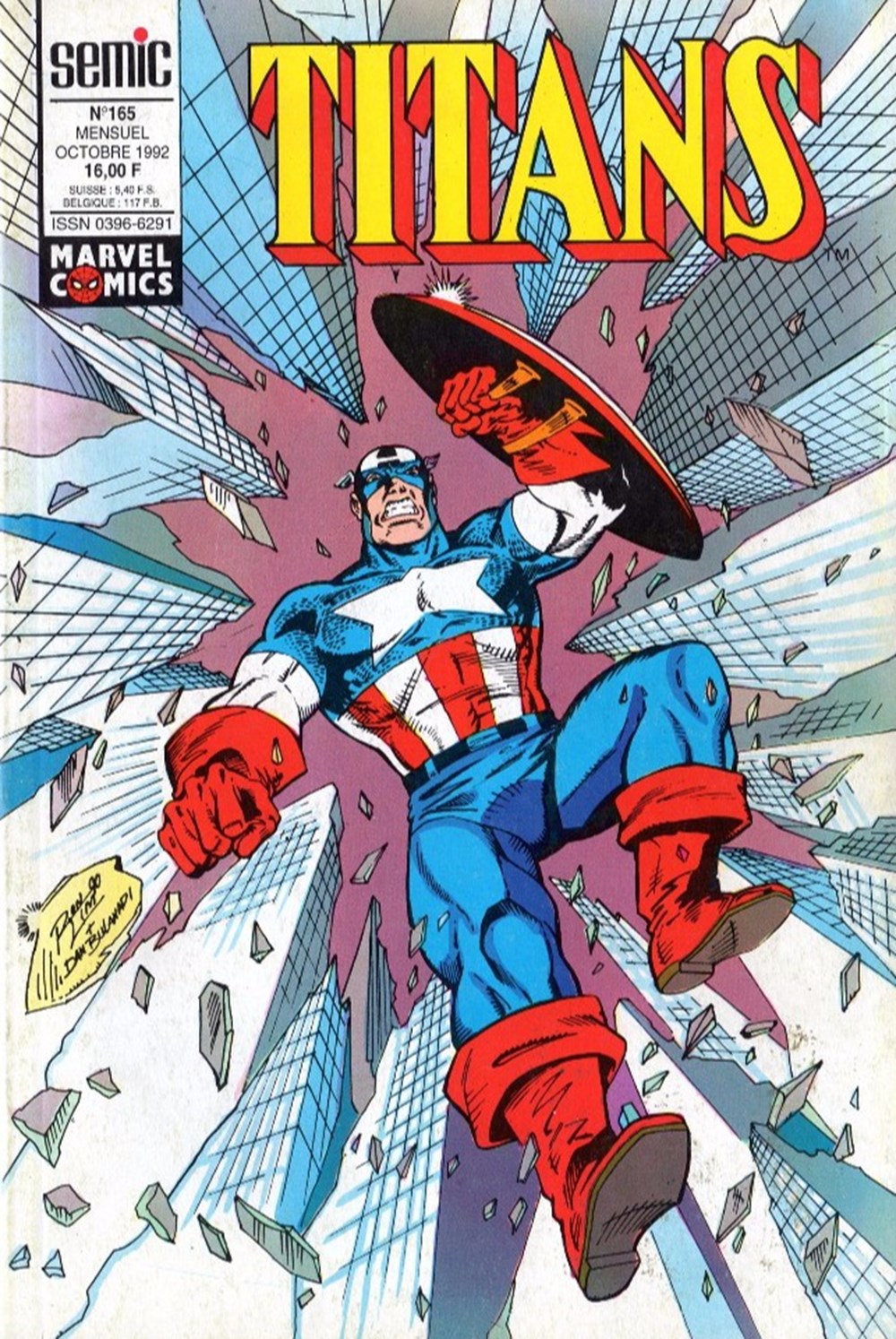Titans VF 1992-Tome 165 livres bd revues comics titans vf 1992 tome 165