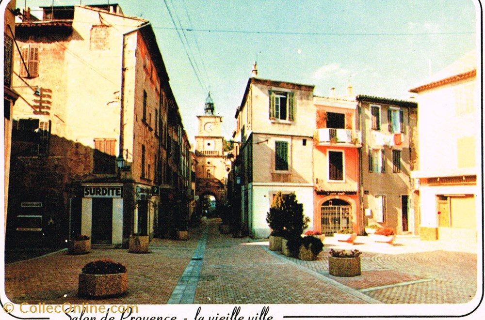cartes postales france bouches du rhone salon de provence