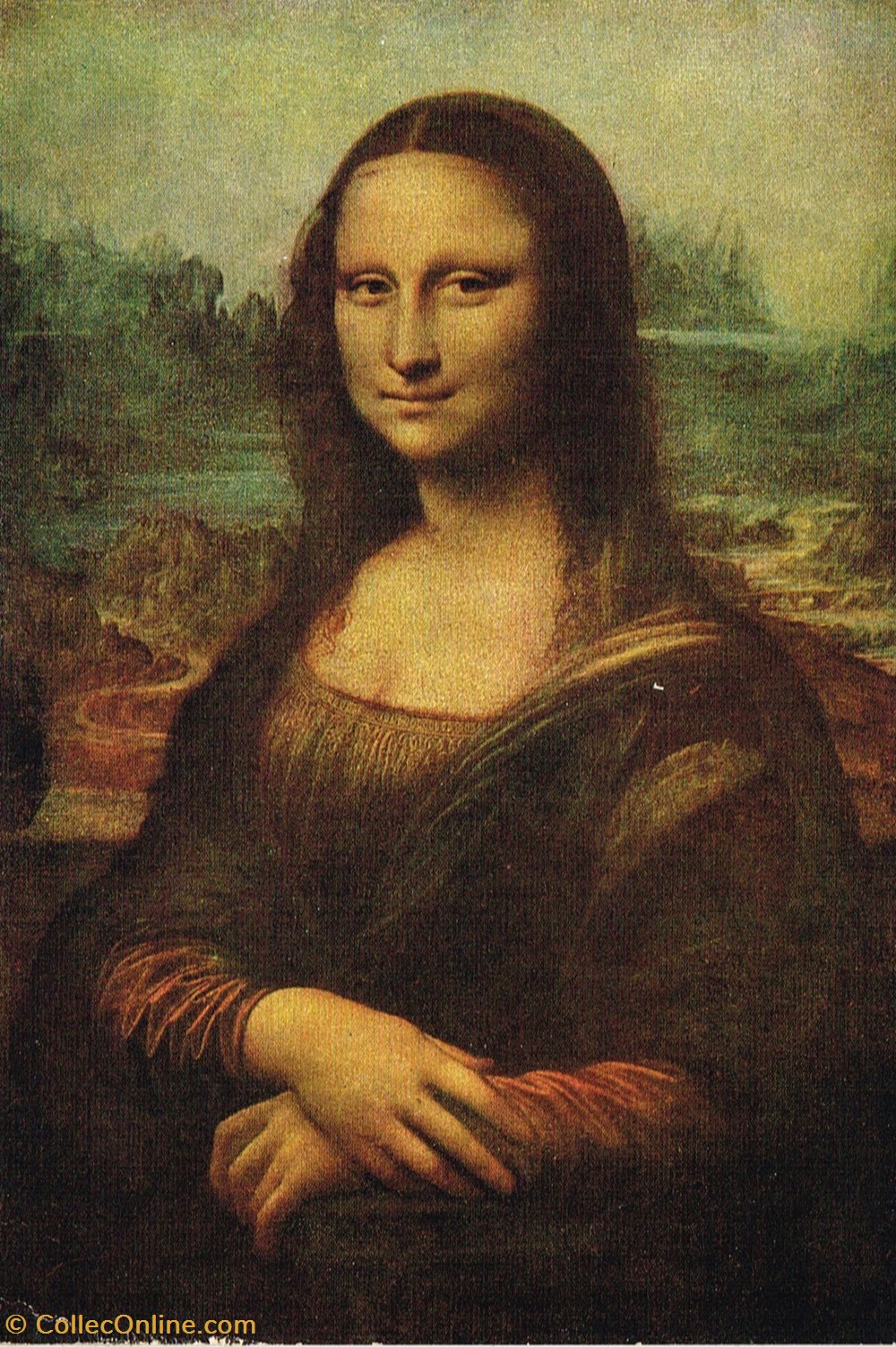 cartes postales france paris musee du louvre leonard de vinci la joconde