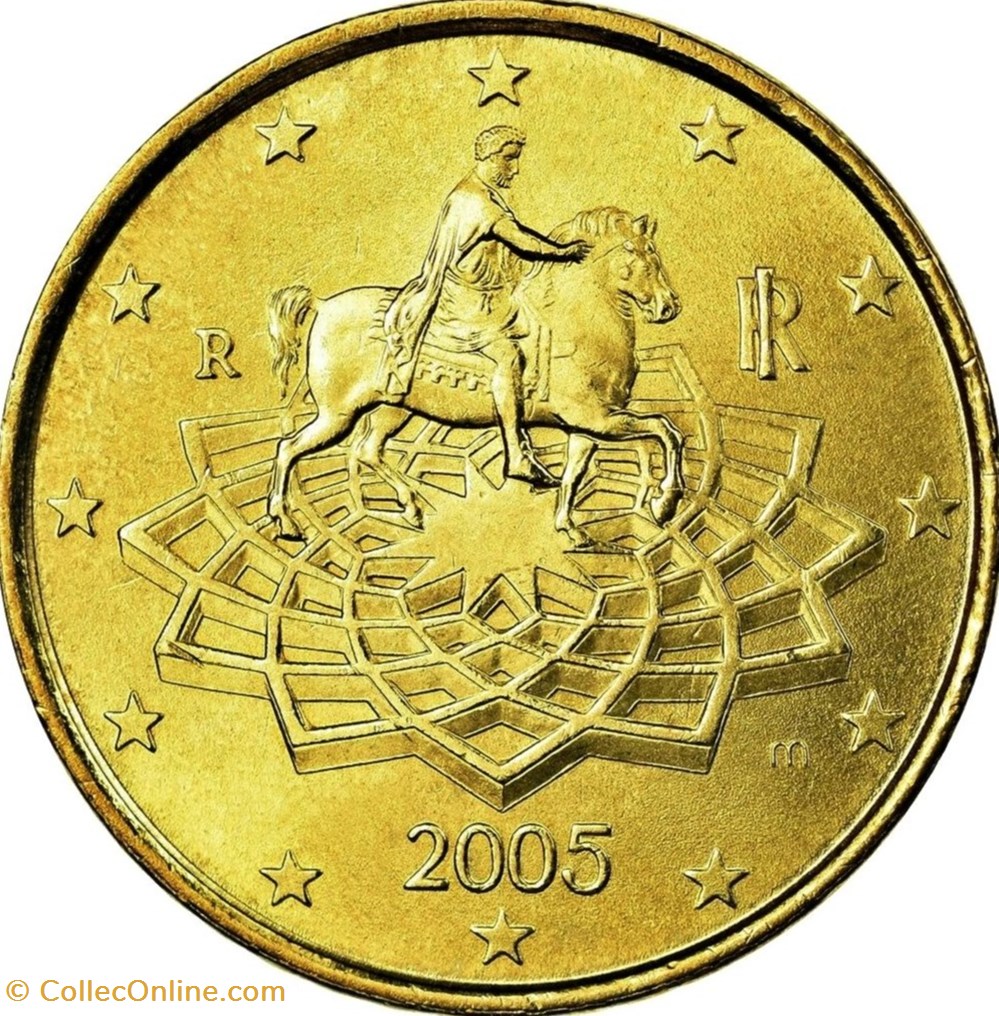 50 Cent Euro-Italie 2002 monnaies 50 cent euro italie 2002